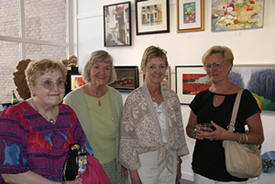 League Members: Cathy Crowley, Marilyn Malles, Colette Cooper, and Carole Floate